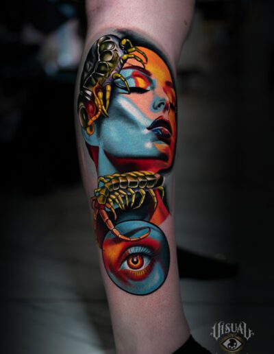 Visual Impact Tattoo Gallery in Matthews, NC offers tattoos in every imaginable style.